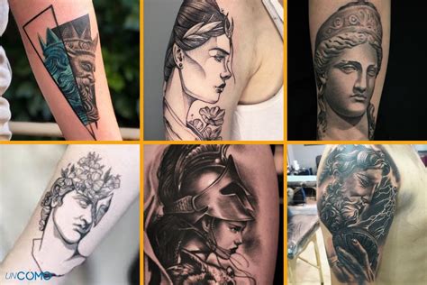 diosas griegas tatuajes|tatuajes de dioses griegos.